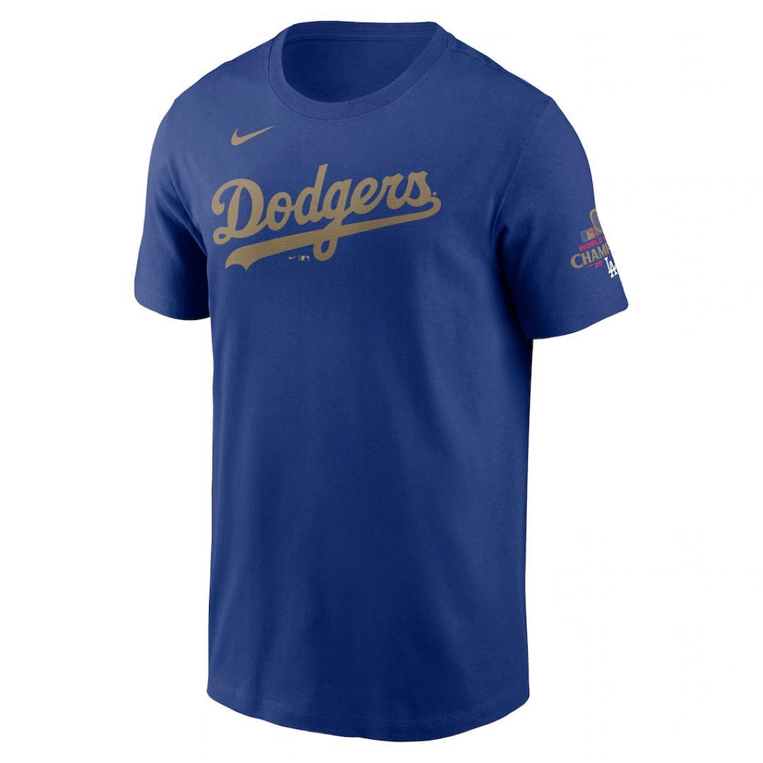 大谷翔平ドジャースナイキ2025ゴールド コレクション Tシャツ Ｌ- ロイヤル