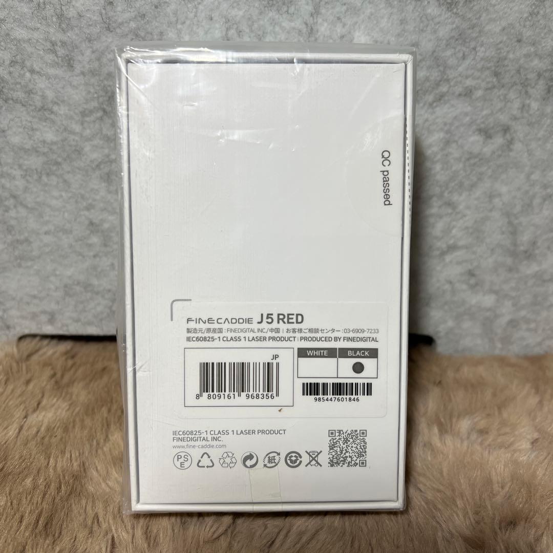 FineCaddie ゴルフ 距離計　距離計測器 J5RED