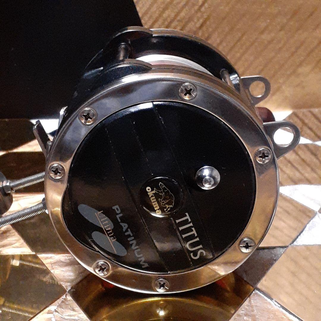 OKUMA TITUS TPLD 90 レバードラグ トローリング 船用 美品