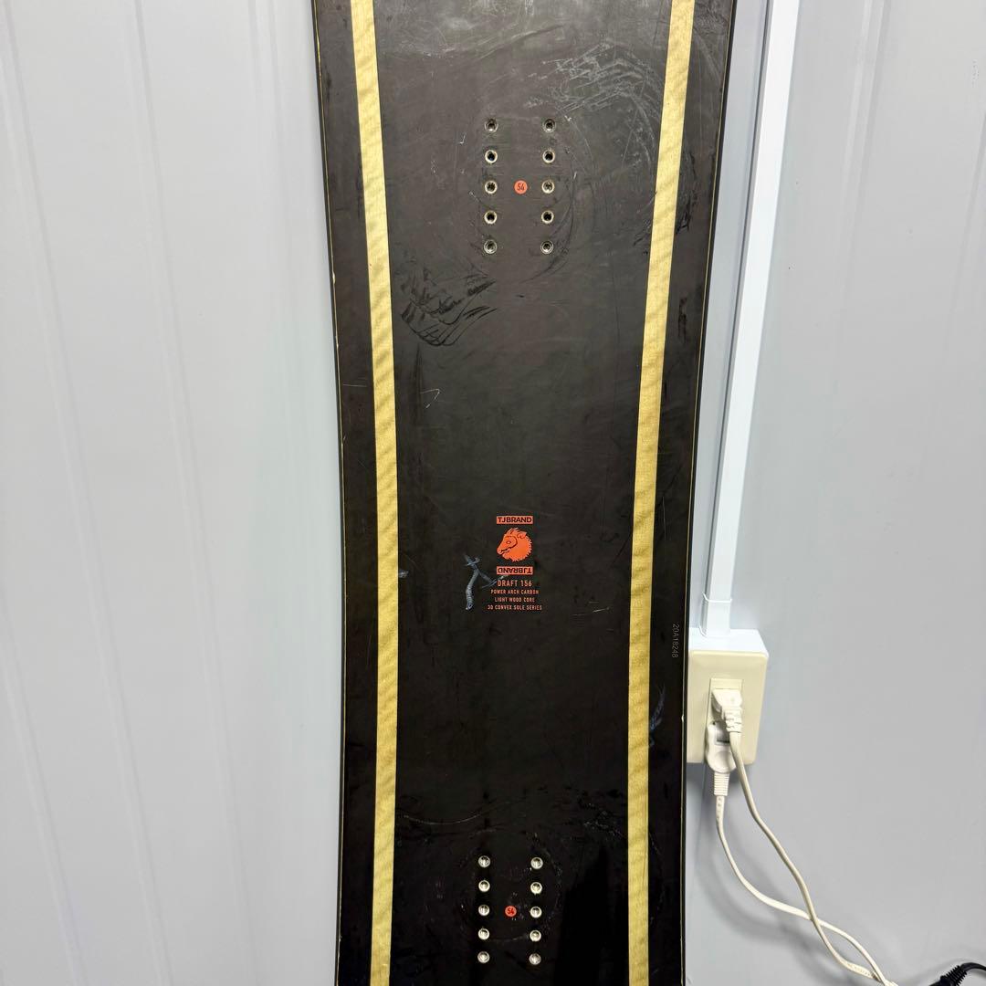 【超美品】TJ ドラフト スノーボード 板 156cm ボード