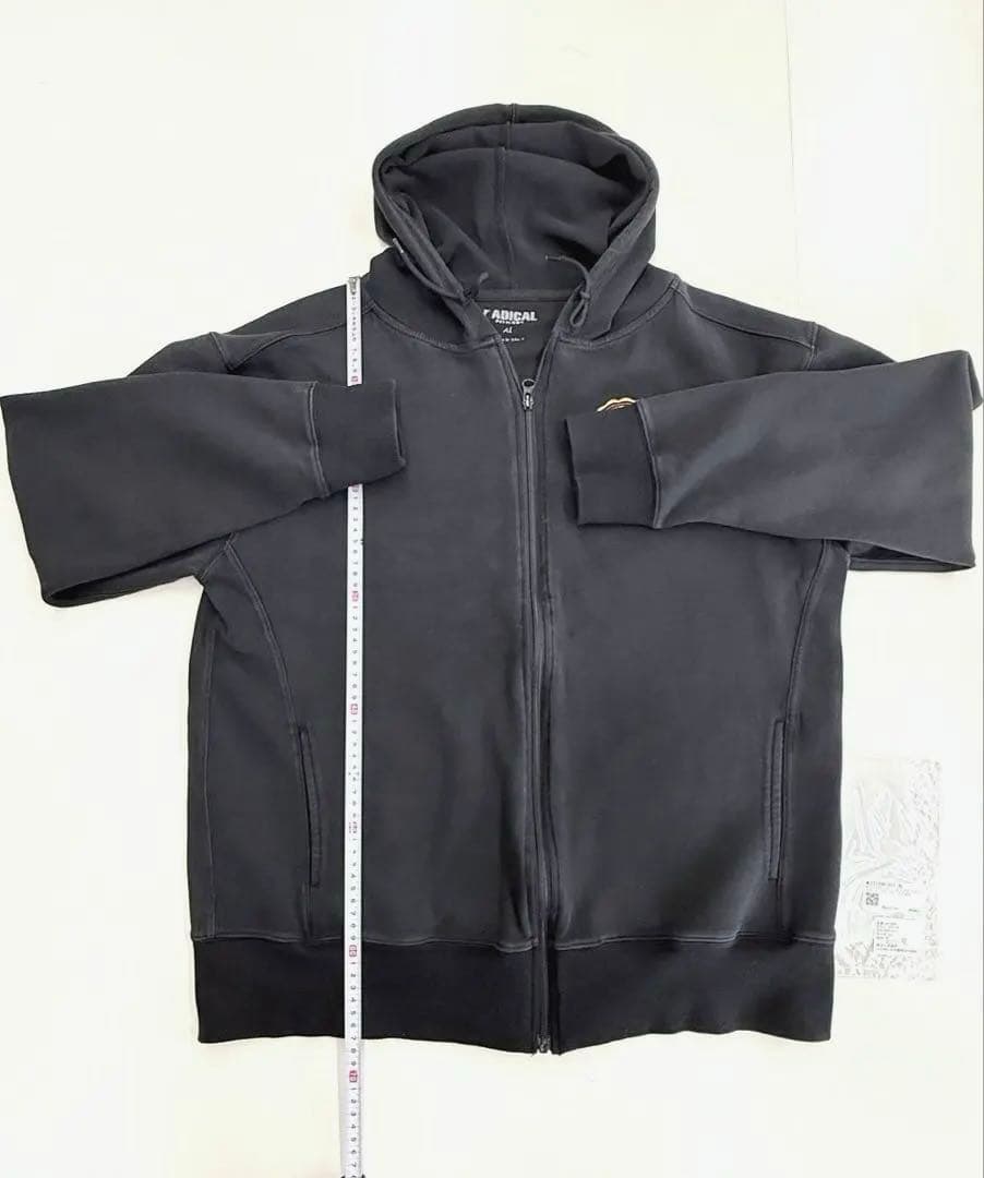RADICALFITNESS ジップアップパーカー ラディカルフィットネス