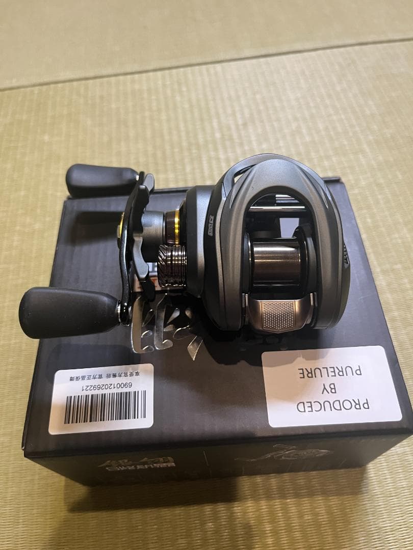 ピュアルアー　シルバーフェザーエリート60XG 中華ハイエンドリール