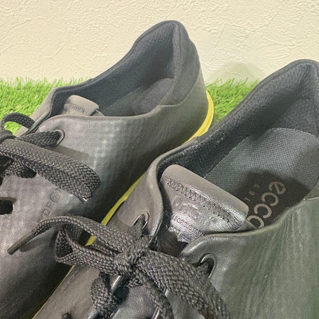 【ECCO GOLF】スパイクレスゴルフシューズ　ブラック　FLUIDFORM
