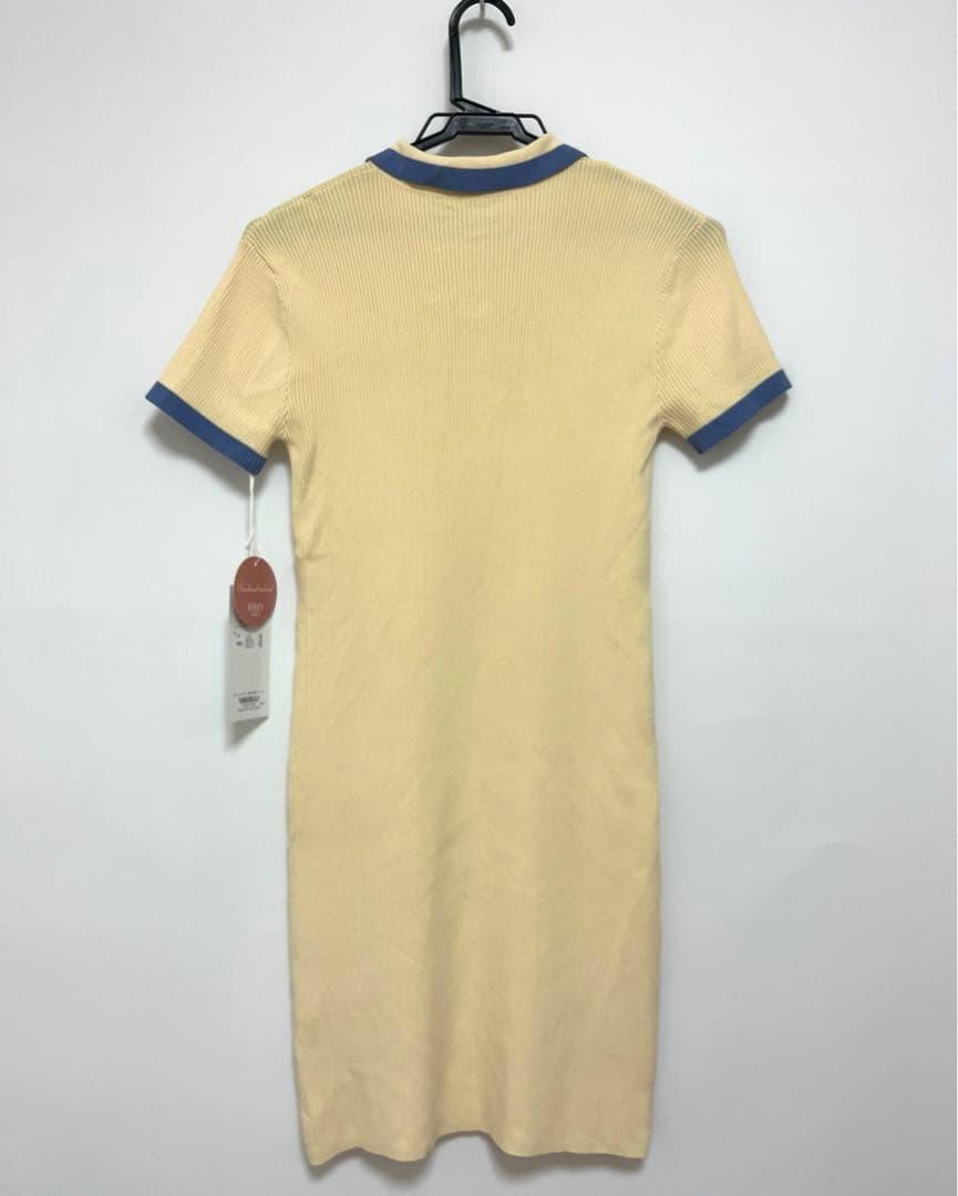 【新品・タグ付】eimy golf ニットポロワンピース エイミーゴルフ