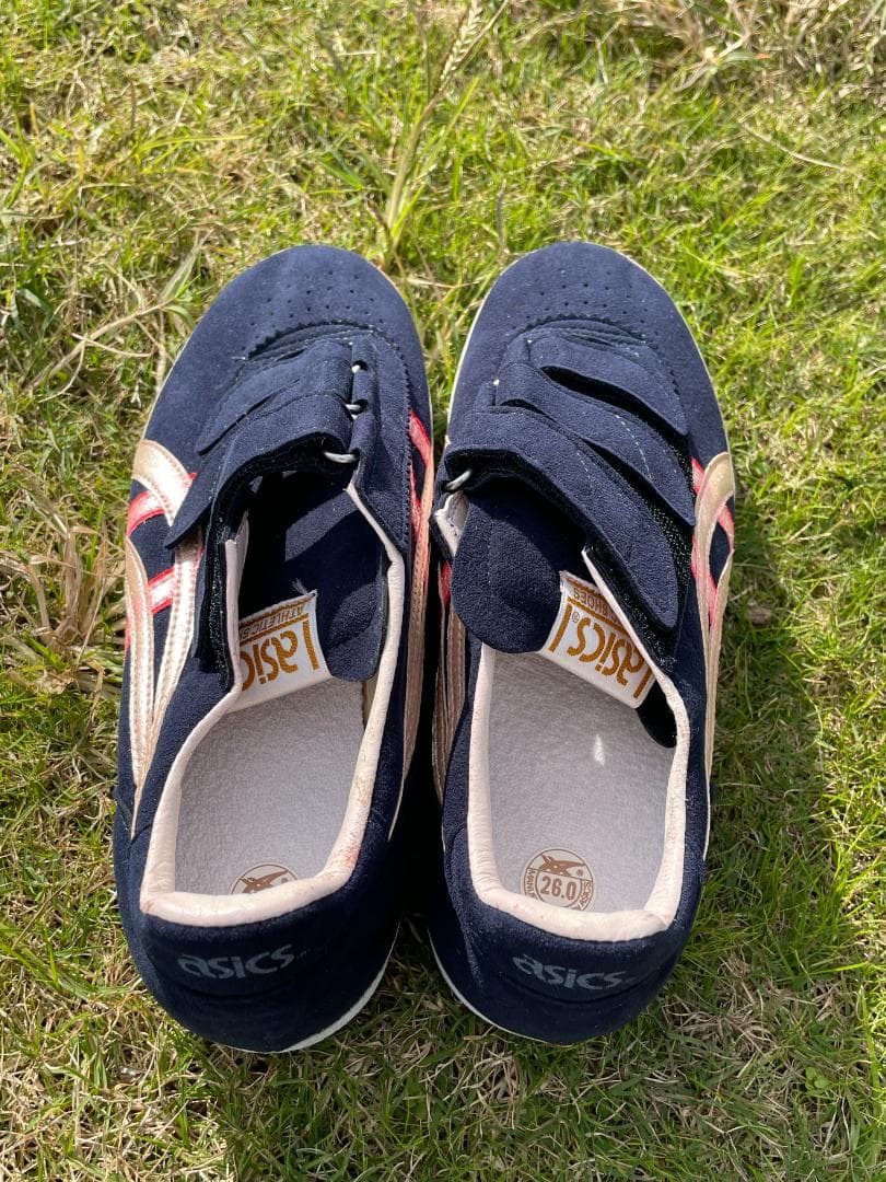 【未使用】ASICS アシックストレーニングシューズ　TGV950 日本製