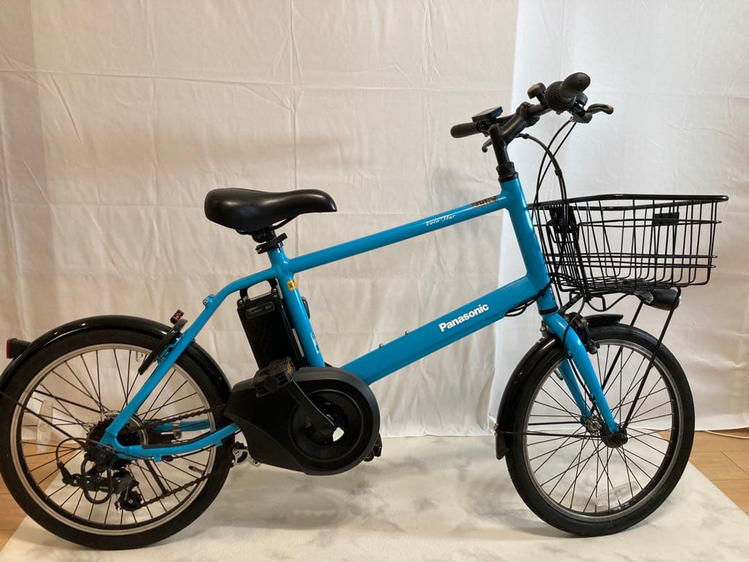 【美品】Panasonic 電動自転車 Velo-Star バッテリー良 カゴ付