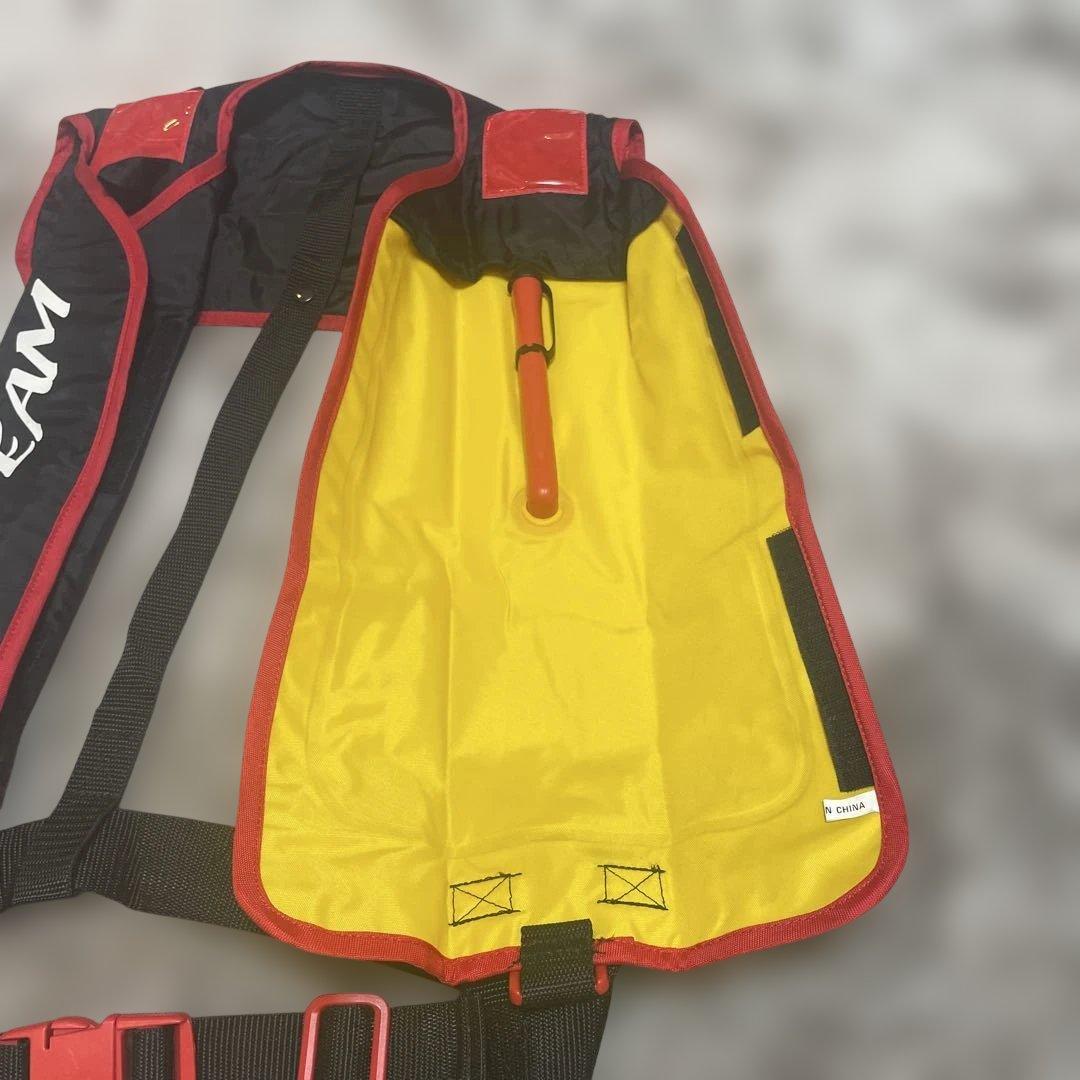 美品✨ECOGEAR インフレータブル（膨張式）ライフジャケット