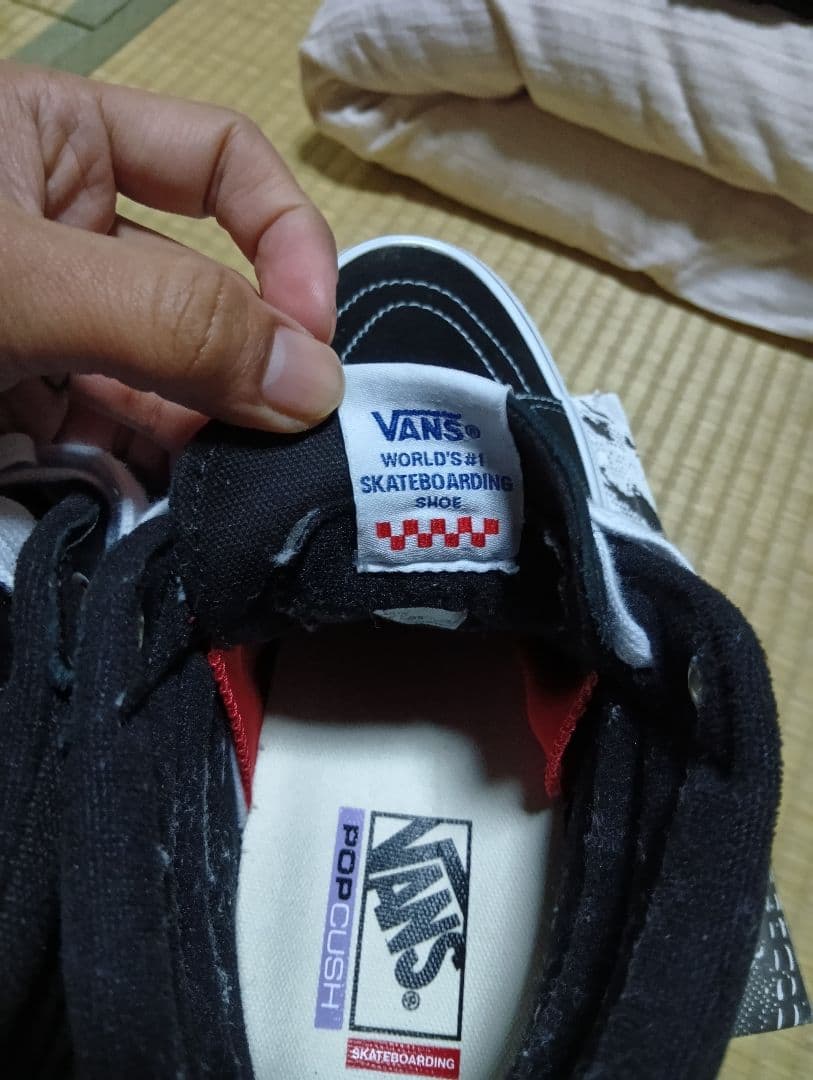 VANS sk8 pro スケートボードシューズ POP PUSH