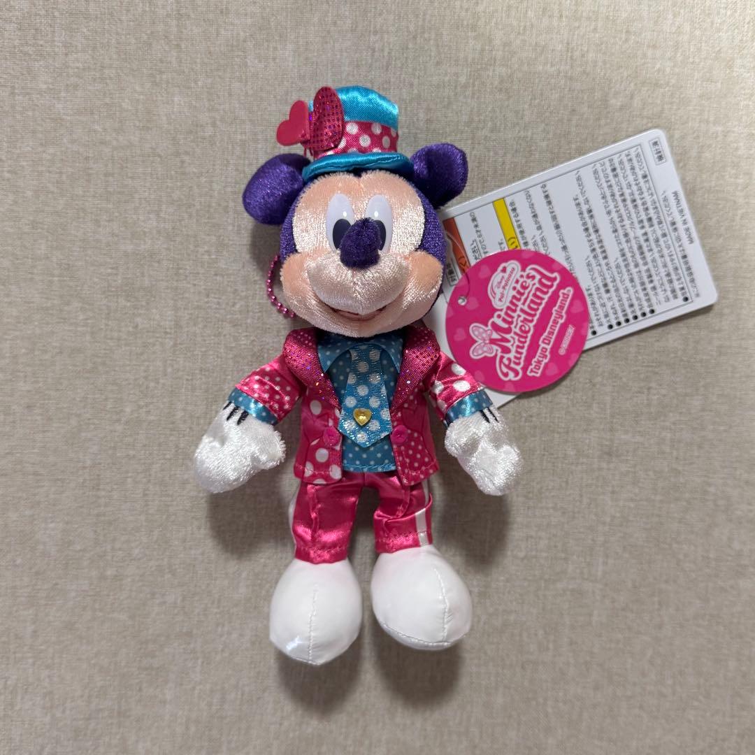 限定値下げ！2026パルパルーザ ぬいぐるみバッジ ミッキー ミニー
