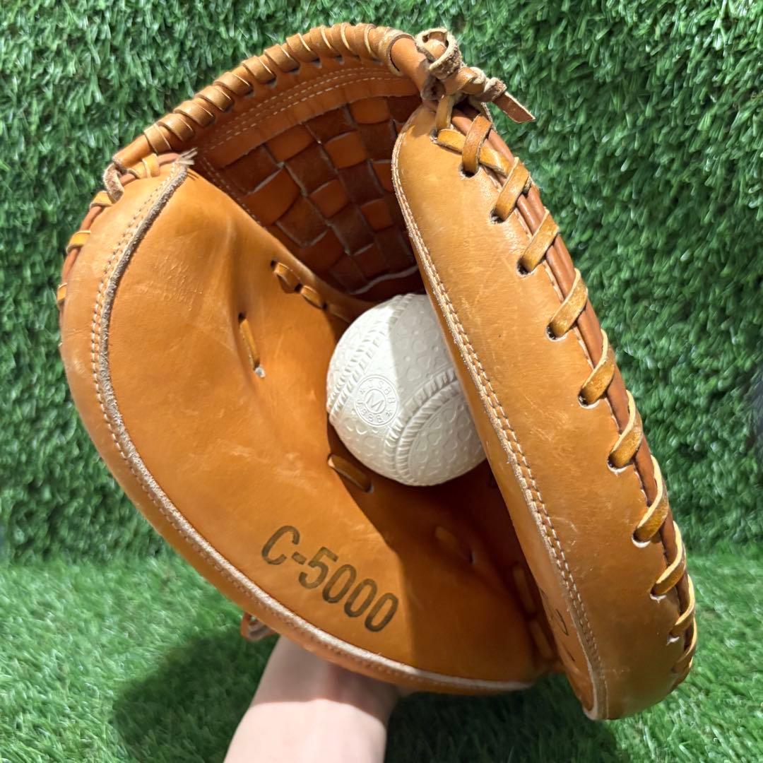 新品未使用　野球ミット　キャッチャーミット　一般軟式大人用　ノーブランド