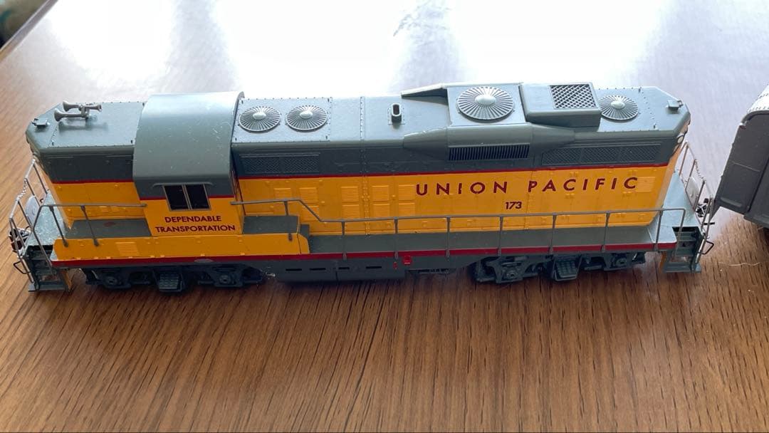 EMD GP9型ディーゼル機関車　ユニオン・パシフィック鉄道