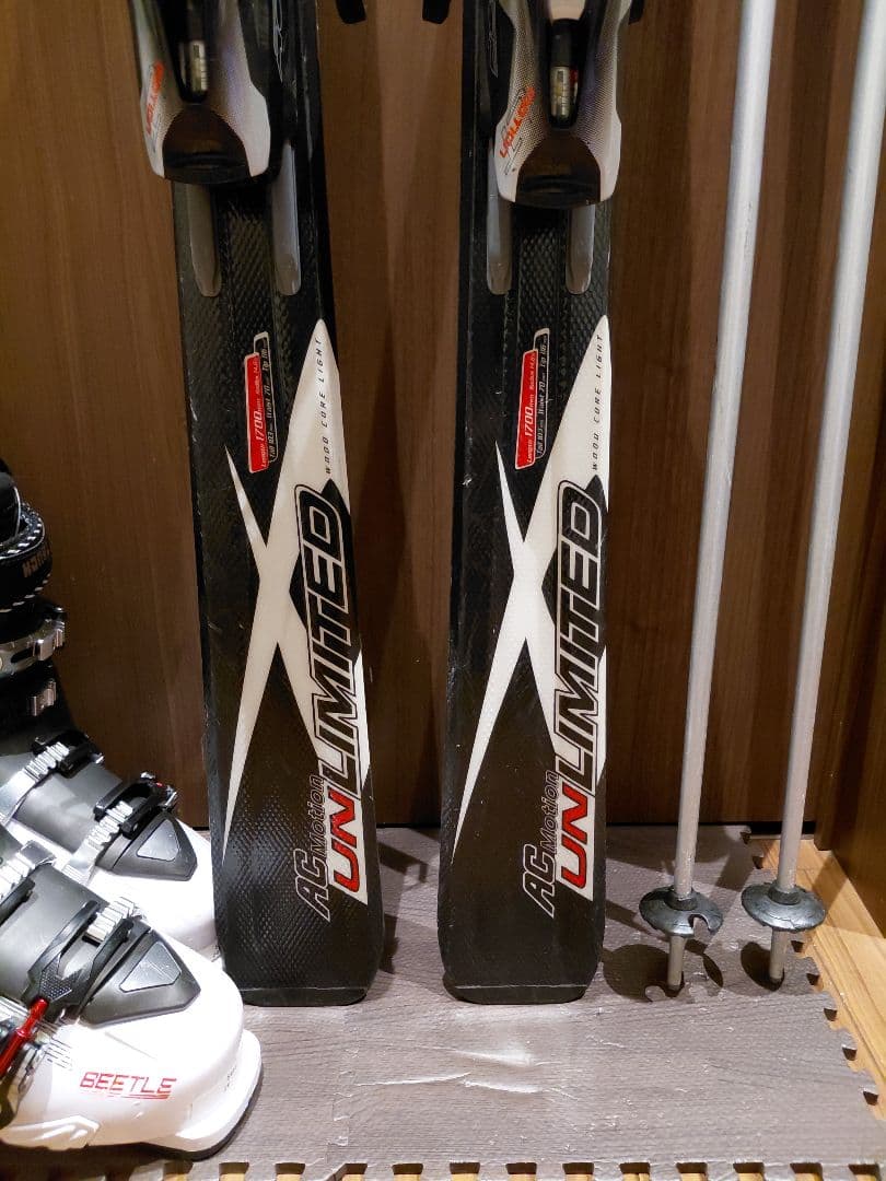 大特価❗VOLKL 学生・メンズ スキーフルセット・メンテ・WAX済み✔