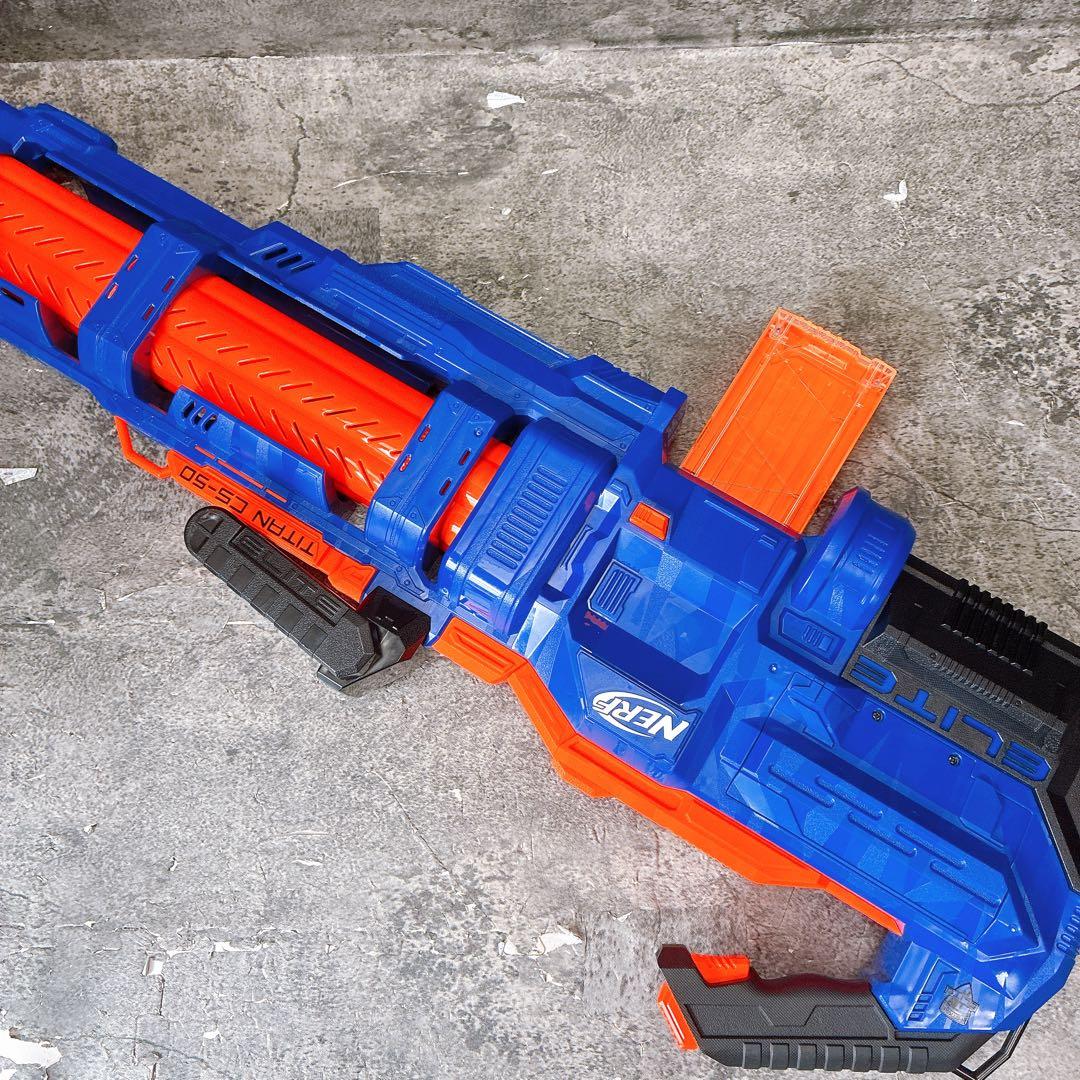 Nerf Elite CS-50 トイガン タイタン 動作品