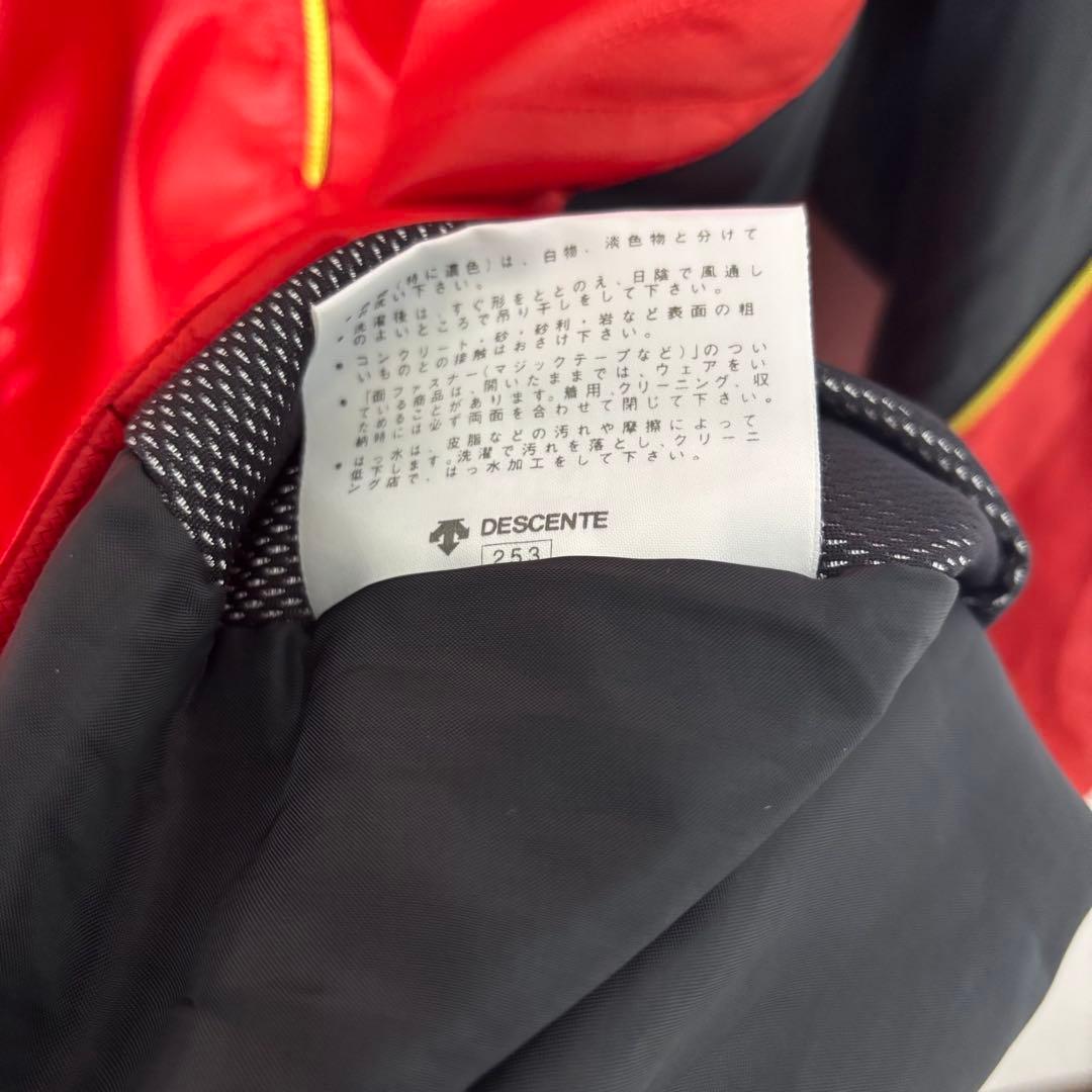 UMBRO アンブロ　中綿　ナイロンセットアップ　上下　レッド　L