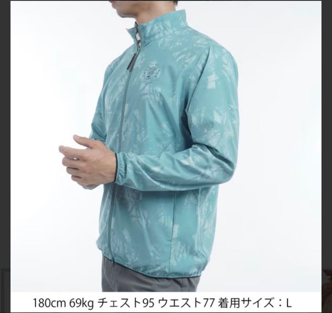 最終価格＊新品【トラヴィスマシュー】ライトジャケット Ｌサイズ ブルー