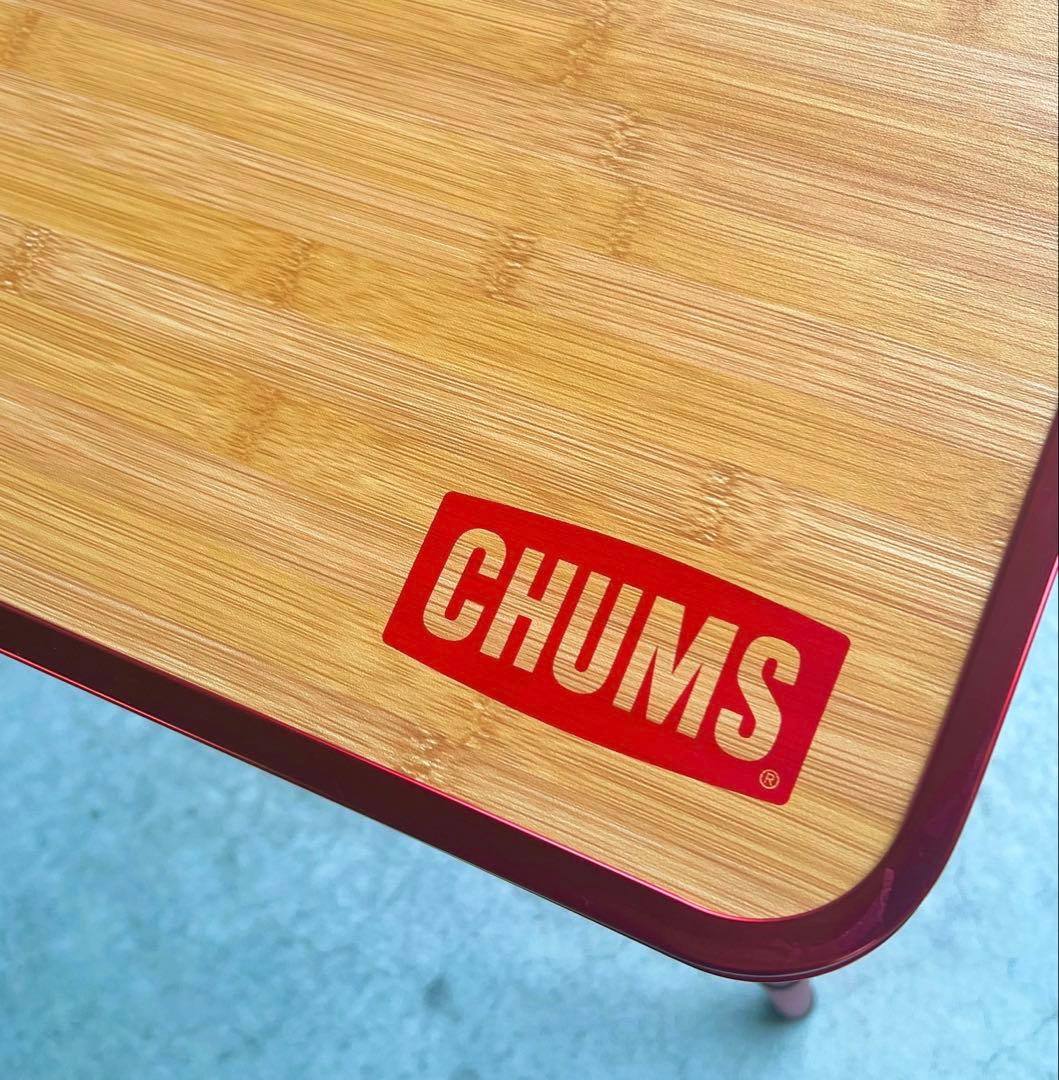 新品　CHUMS 折りたたみテーブル　チャムス 100 アウトドア　キャンプ