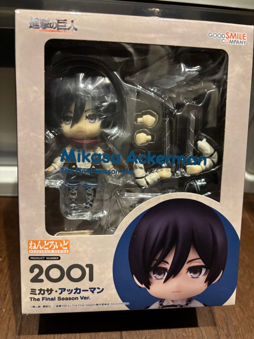 ねんどろいど ミカサ The Final Season ver 顔パーツ付