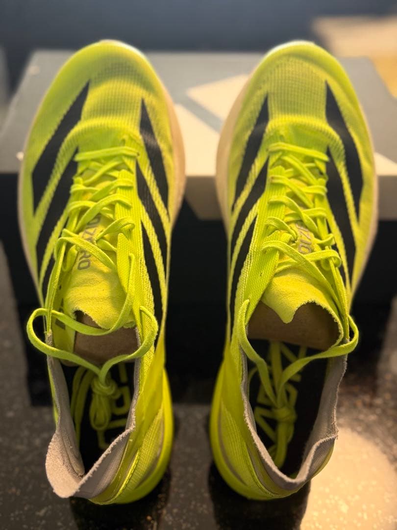 adidas ADIZERO AVANTI 2 ライトグリーン