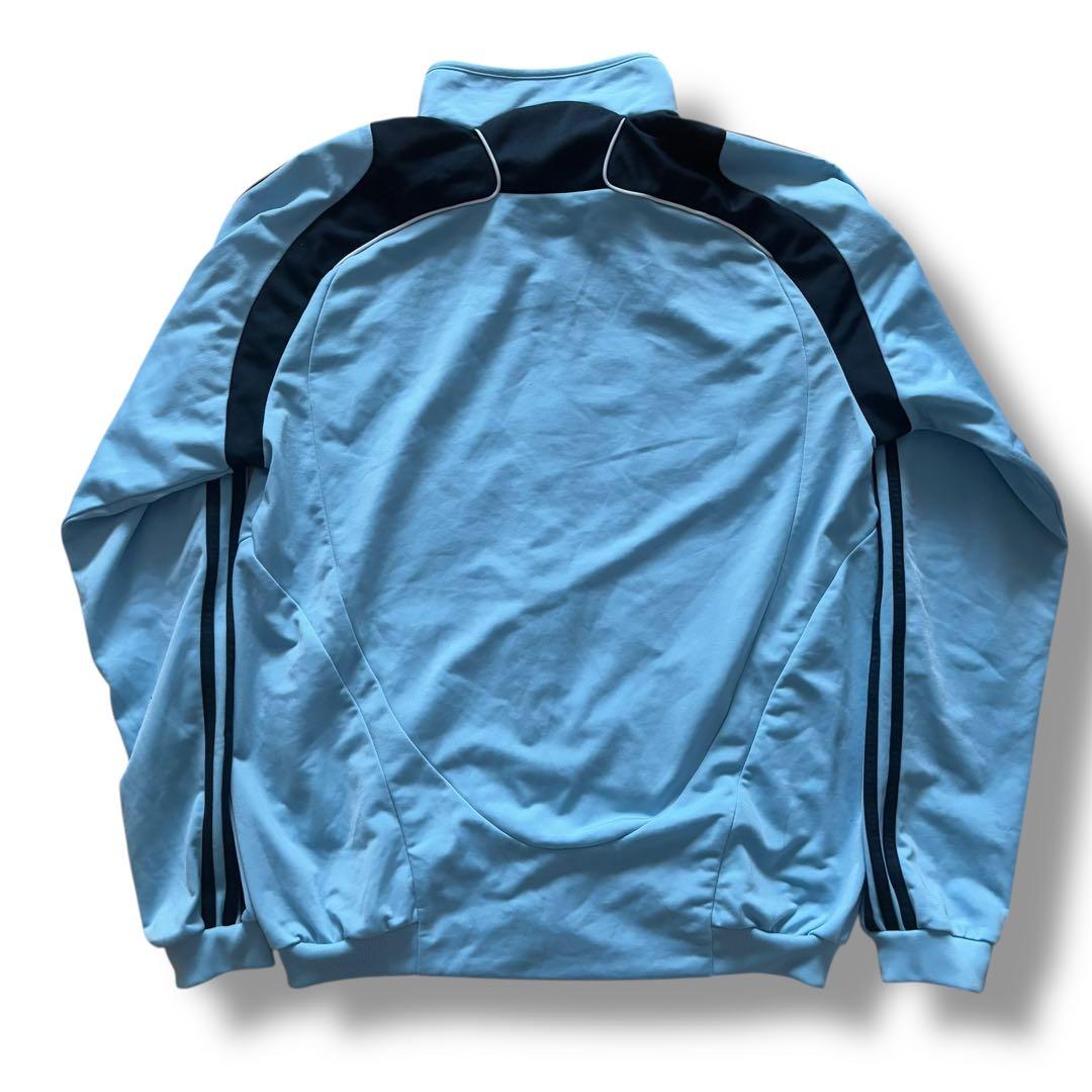 adidas アルゼンチン代表 トラックジャケット L 水色×紺 代表ジャージ