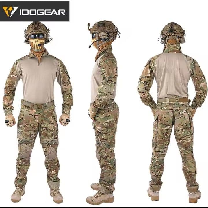 IDOGEAR マルチカム サバゲ コンバット 上下セット Sサイズ gen3