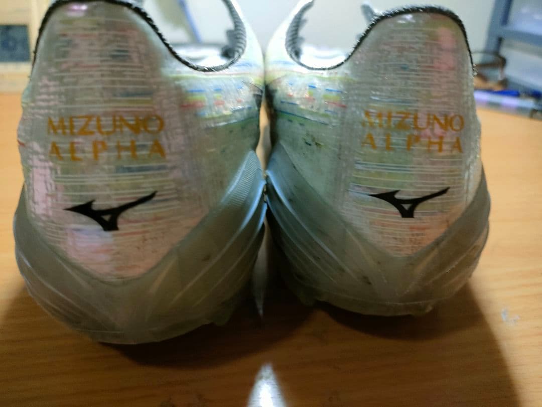 Mizuno Alpha2 プロ サッカーシューズ ホワイト