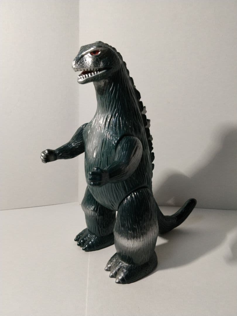 バンダイ、ブルマアク復刻版ソフビ、ゴジラ