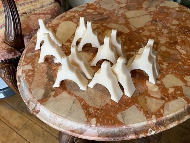琴の部品とサテン生地セット