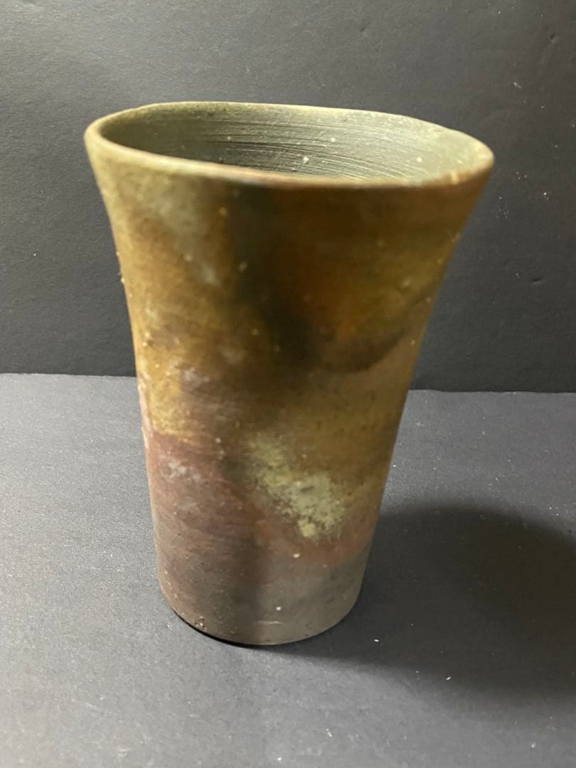 美品　備前焼　鈴木常喜 作　酒器セット　ぐい呑・徳利・湯呑み・お猪口　銘あり