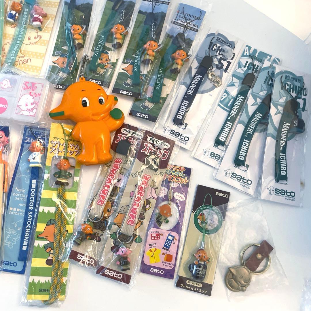 【新品】サトちゃん ストラップ ボールペン キーホルダー 28個 まとめ売り