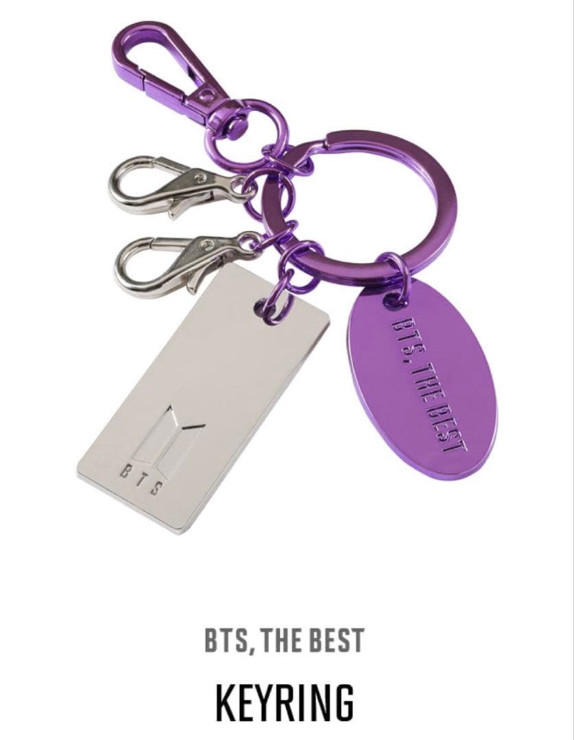 BTS BTS,THE BEST グッズ LOGO KEYRING キーリング