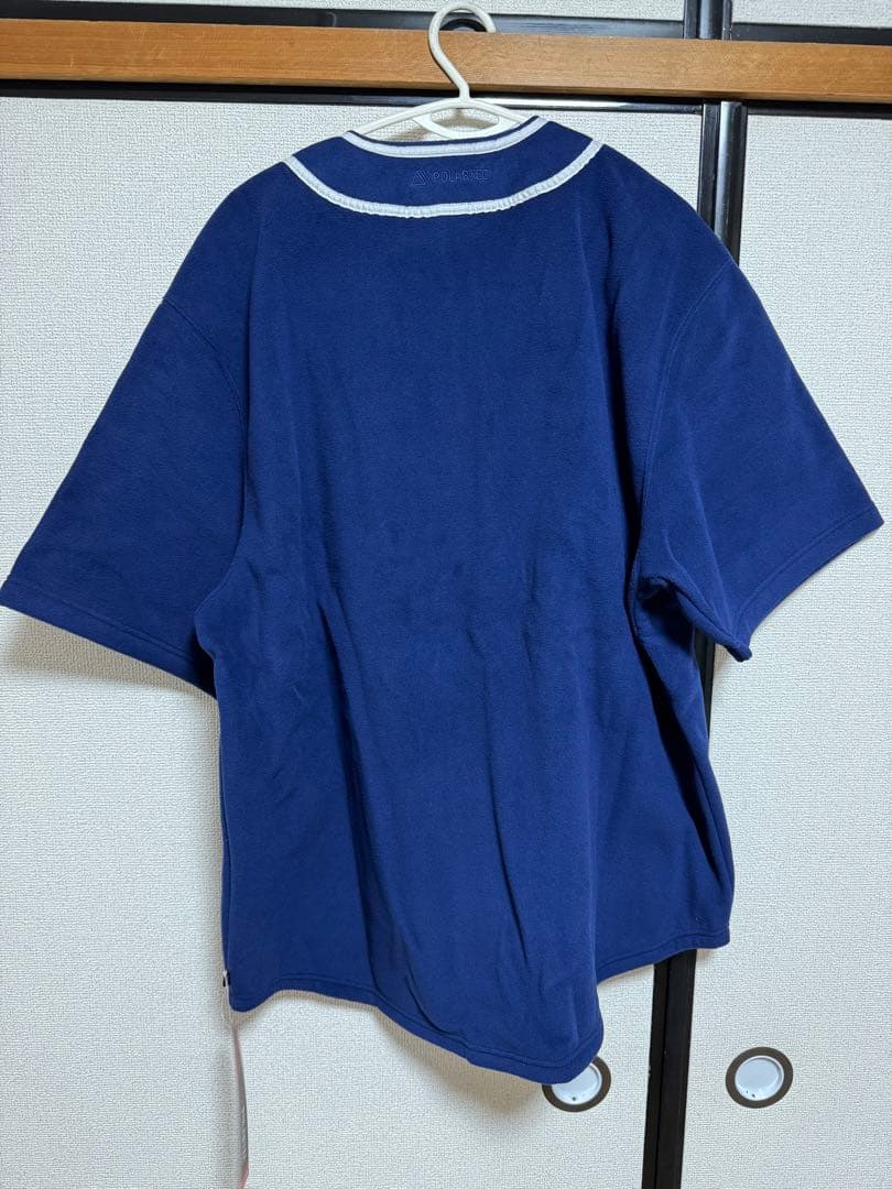 Supreme ベースボールシャツ ネイビー 新品タグ付き