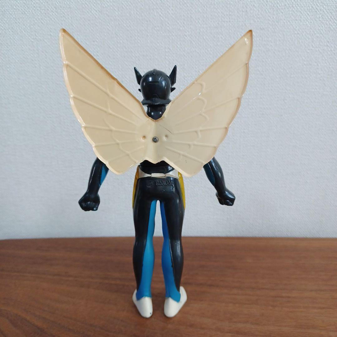 当時もの　バンダイ製「夢戦士ウイングマン」希少ソフビフィギュア