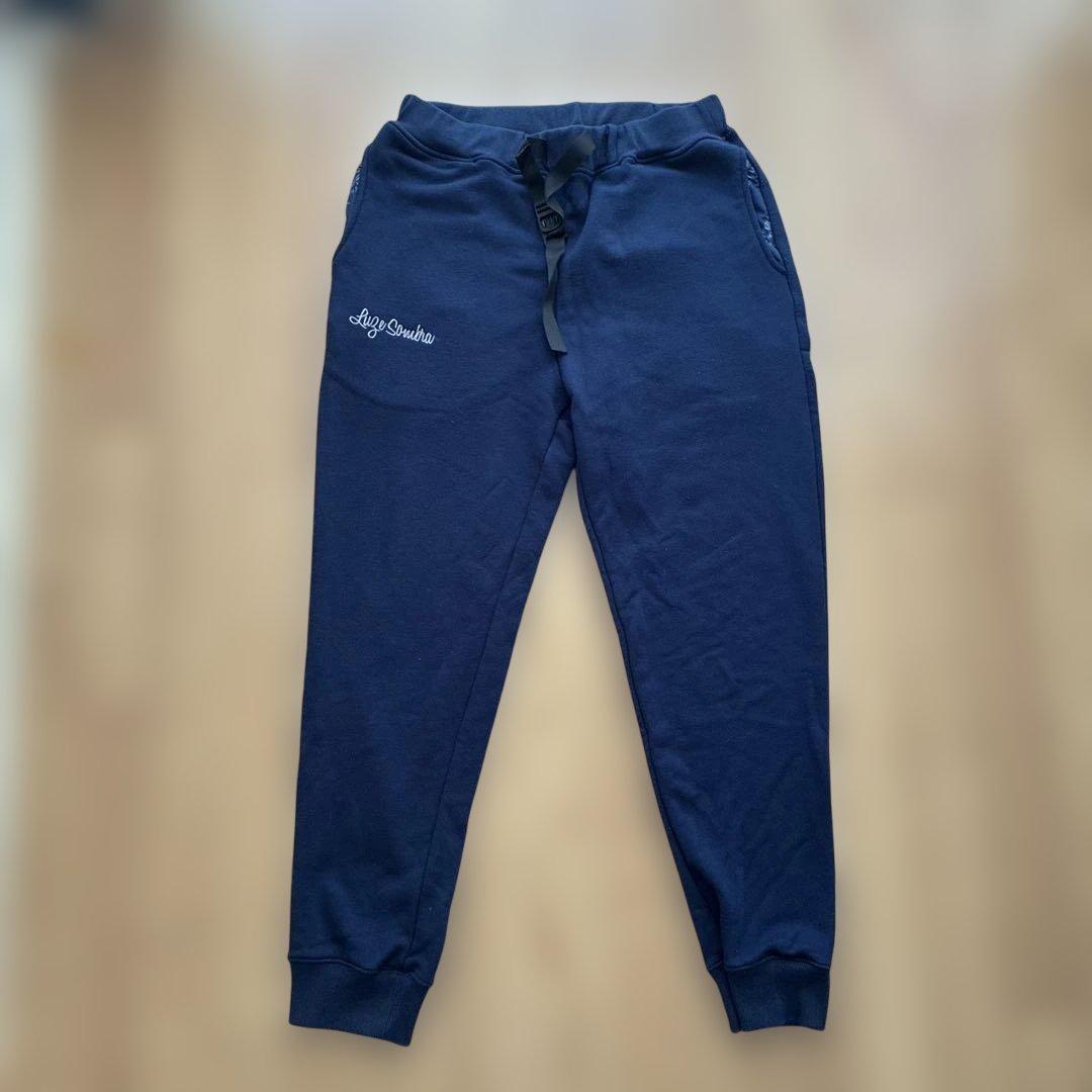 LUZeSOMBRAネイビー バンダナ柄フードセットアップ　L