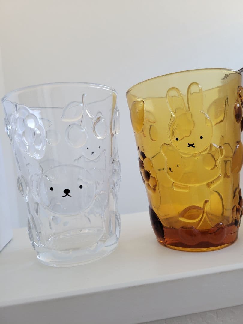 studioclip ディックブルーナコラボ　エンボスグラス miffy ボリス