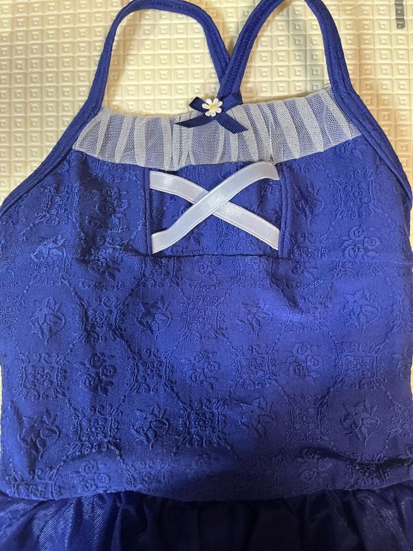 【美品】チャコット レオタード 120 ネイビー