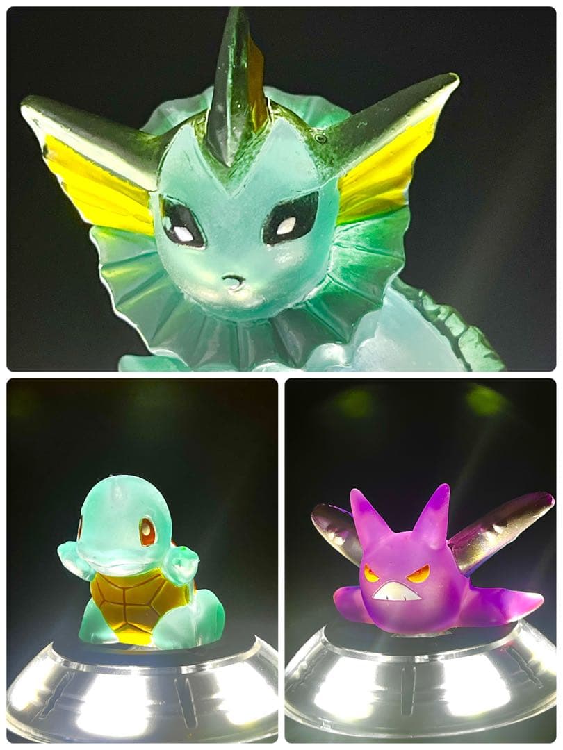 【激レア/1996年製込】ポケモンキッズ クリア 5体セット シャワーズ他
