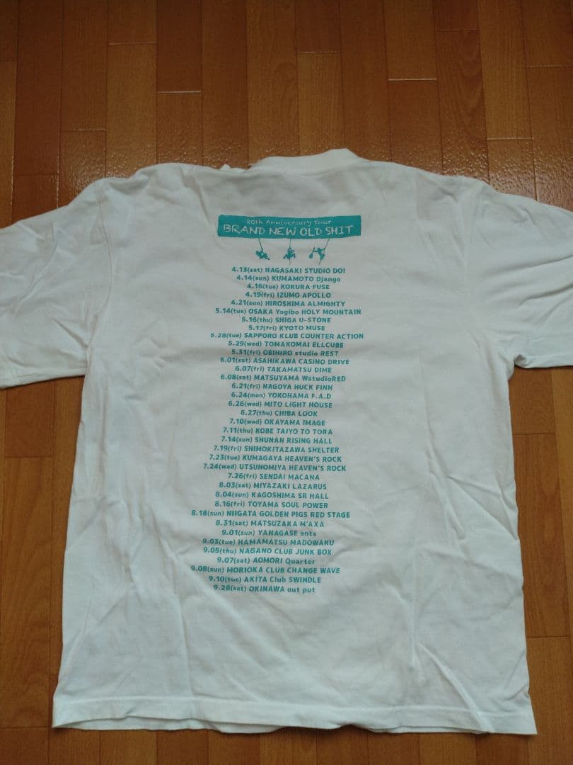 SHANK 20th Anniversary Tour Tシャツ