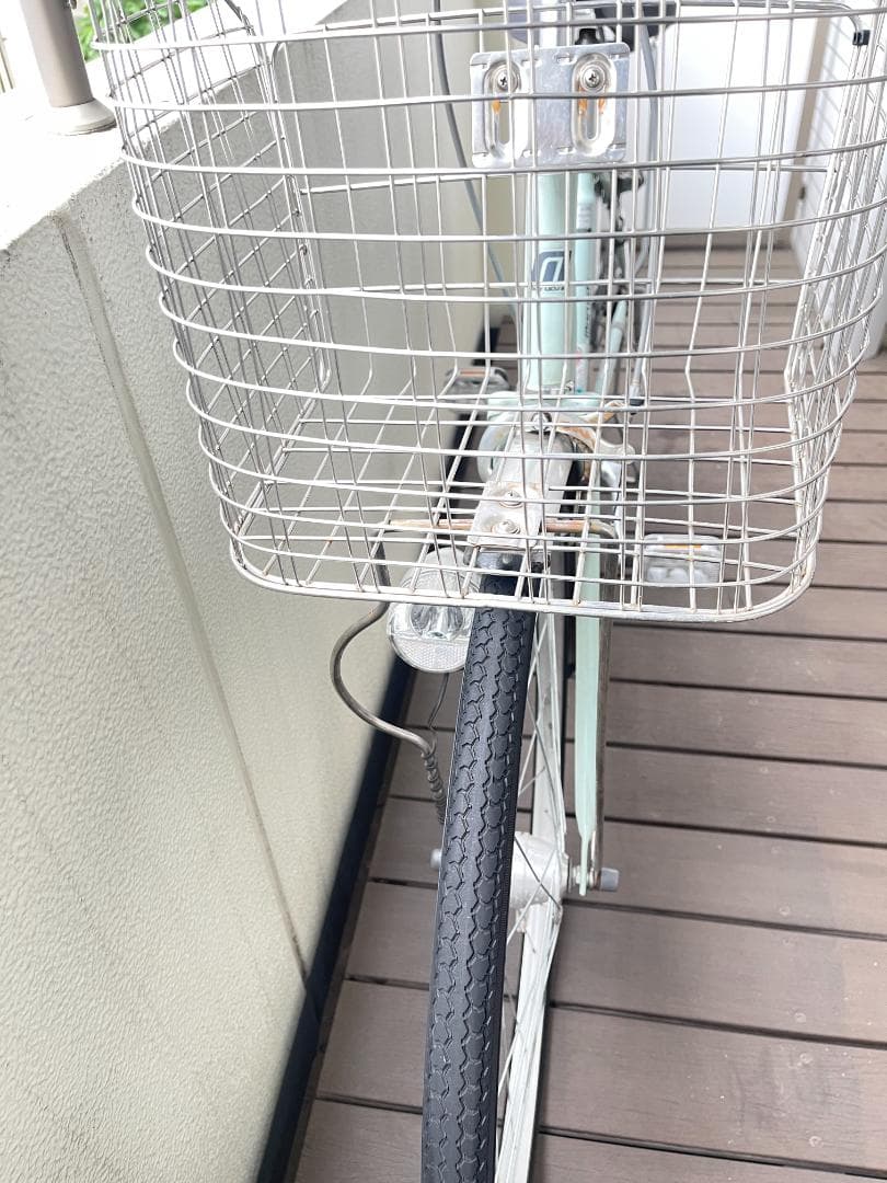 マルイシ シティサイクルhappy life26インチ　ミントグリーン　引取専用
