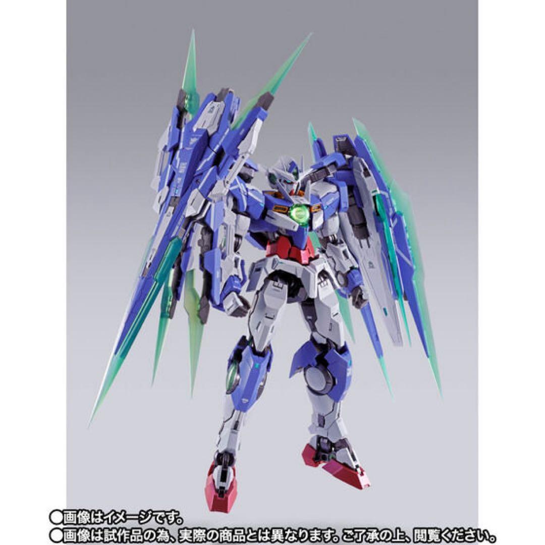 メタルビルド　ダブルオークアンタフルセイバー　l build