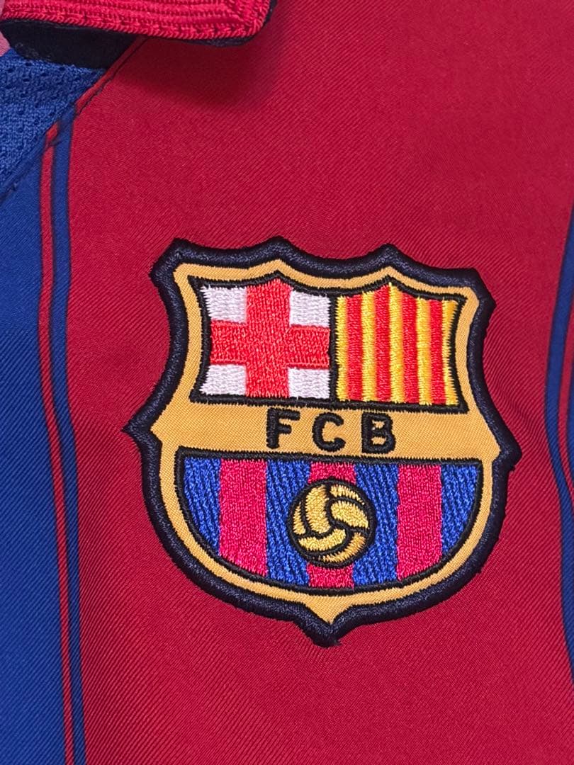 00s FCバルセロナ 03/04ホームユニフォーム キッズMナイキ正規品