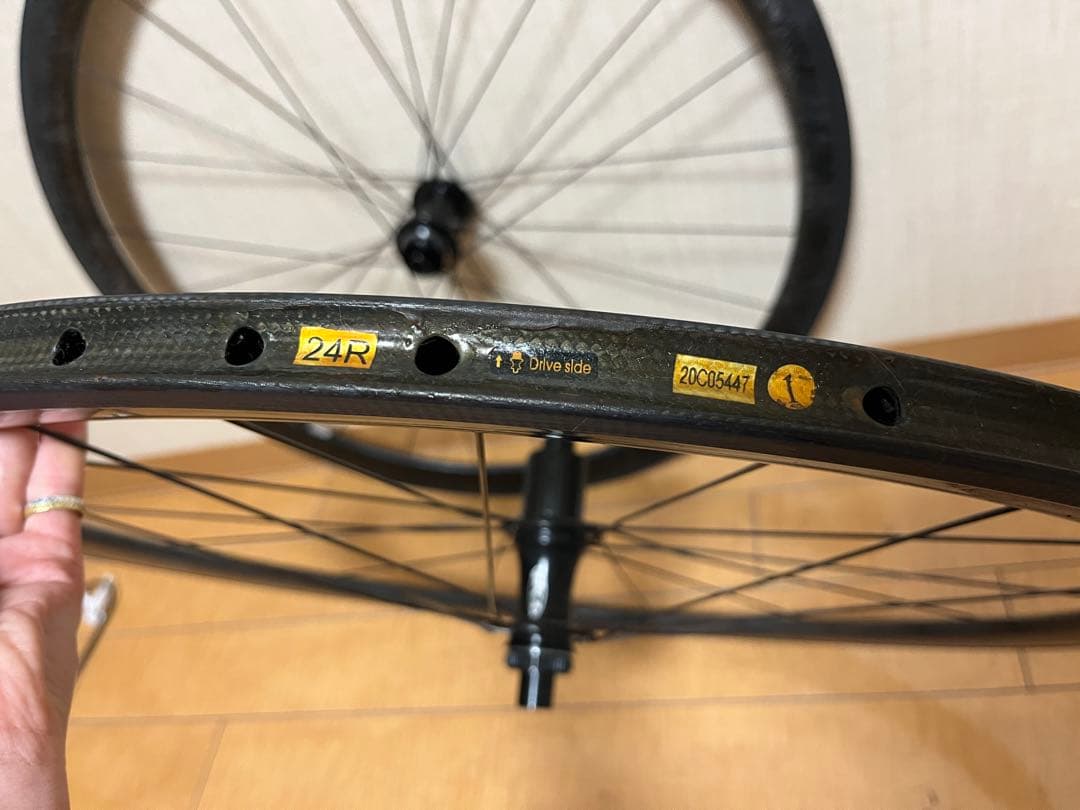 TNI チューブラー ホイール カーボン ディスクブレーキ ロードバイク シクロ