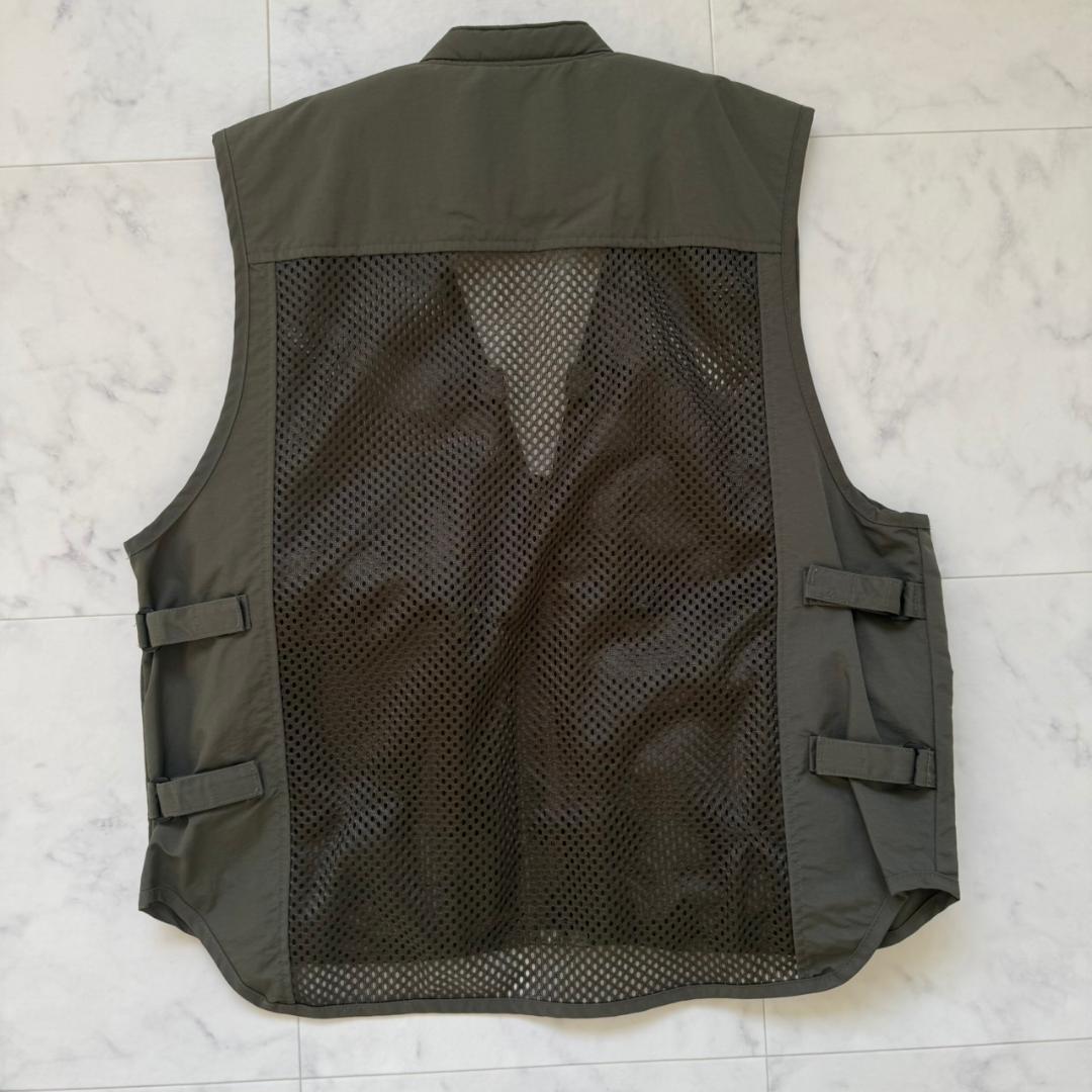 FOXFIRE メッシュ　フィッシングベストカーキグリーン L