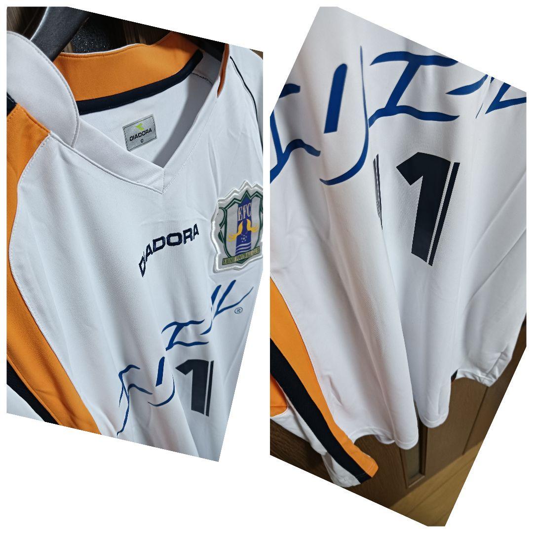ディアドラ 愛媛FC 友近聡朗 #11ユニフォーム 2006アウェイ 紙タグ付き
