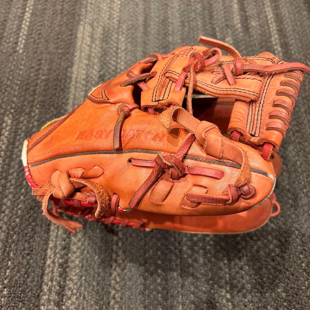 ★Wilson ウイルソン 軟式用 EZC オレンジ 内野手用 即戦力★
