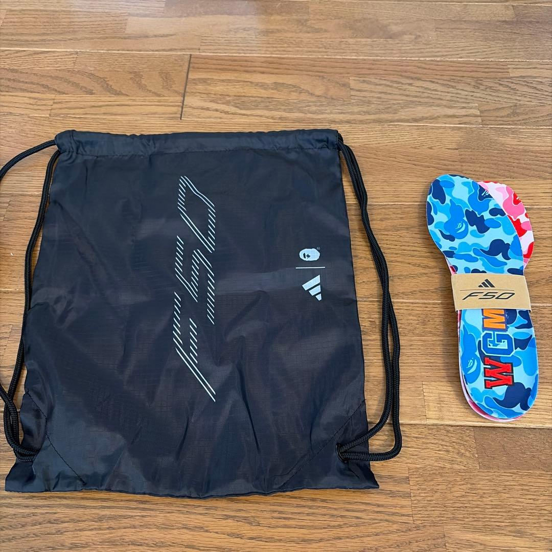 A BATHING APE BAPE × adidas F50 27.0㎝
