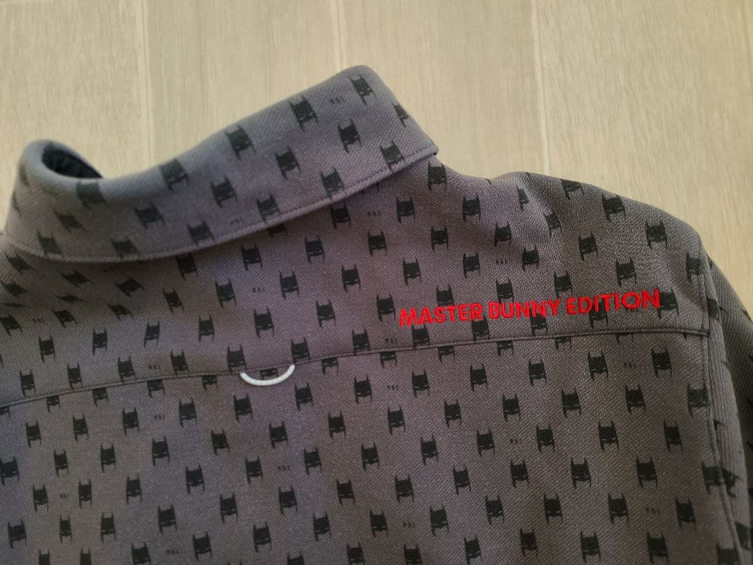 MASTER BUNNY EDITION× バットマン 長袖ポロシャツ サイズ4