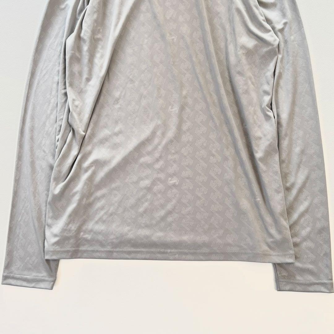 【新品未使用タグ付】レザレクション 長袖 モックネック カットソー グレー