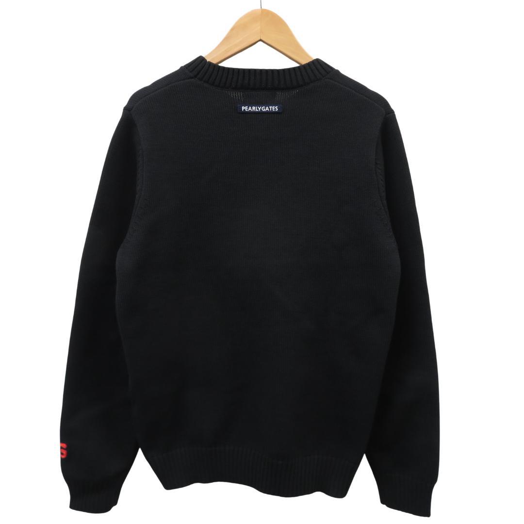 【美品】PEARLY GATES ニットセーター 5 非売品 [M7434]
