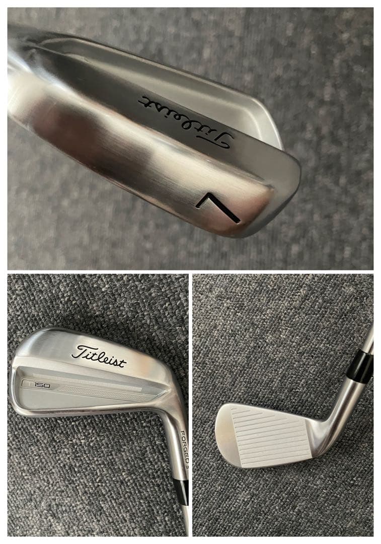Titleist タイトリスト T150 モーダス120アイアン　5〜PW