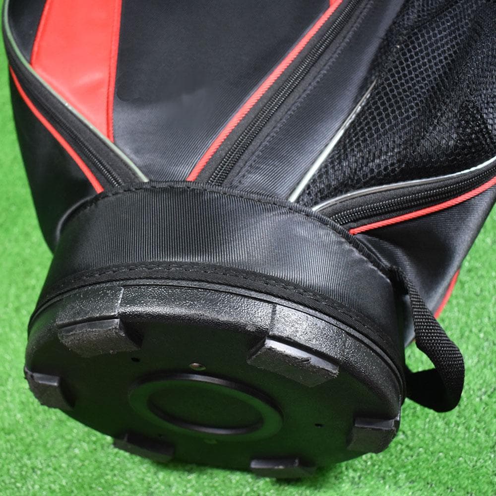 HONMA GOLF/ホンマ ゴルフ キャディバッグ9型【黒×赤】美品！